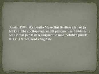 Benito Mussolini #7