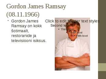 Gordon James Ramsay #2