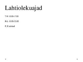 Mulgi Pubi väljamõeldud toitlustusettevõte #4