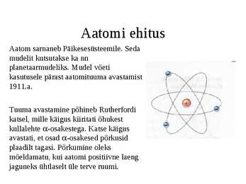 Aatomi ja tuumafüüsika #15