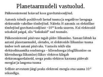 Aatomi ja tuumafüüsika #18