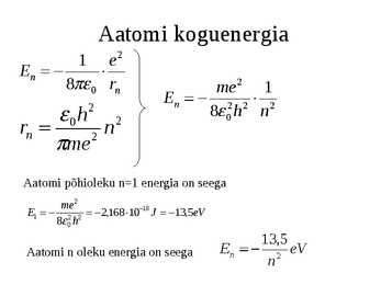 Aatomi ja tuumafüüsika #33