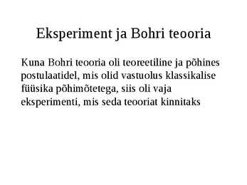 Aatomi ja tuumafüüsika #35