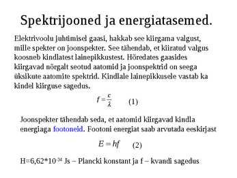 Aatomi ja tuumafüüsika #39