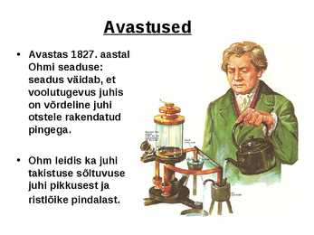Georg Simon Ohm - Esitlus #6