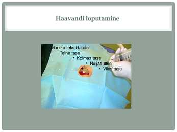 HAAVA ja haavandi hindamine #28