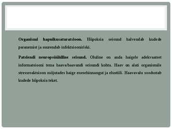 HAAVA ja haavandi hindamine #8