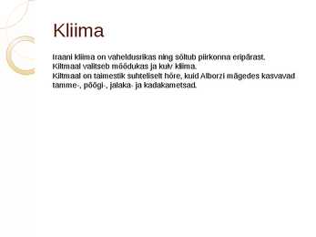 Iraani ja Saksamaa põllumajanduse võrdlus #2