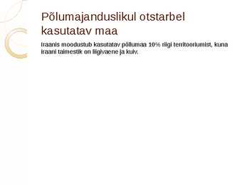 Iraani ja Saksamaa põllumajanduse võrdlus #11