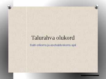 Balti erikord #23