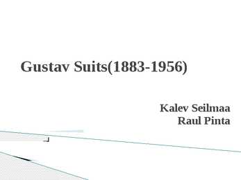 Gustav Suits