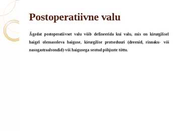 Valuravi ja valuõendus #12