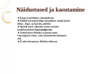 Valuravi ja valuõendus #27