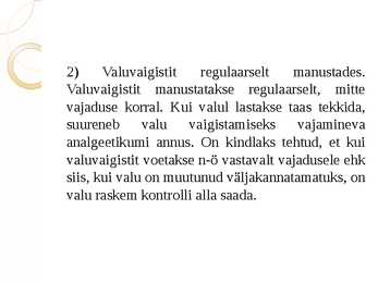Valuravi ja valuõendus #34