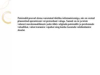 Valuravi ja valuõendus #44