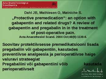 POSTOPERATIIVNE VALURAVI #40