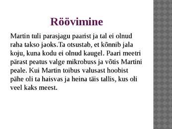 KULLA VÕIMUSES #5
