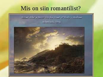 ROMANTILISED IDEAALID #15