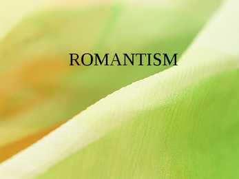 ROMANTILISED IDEAALID