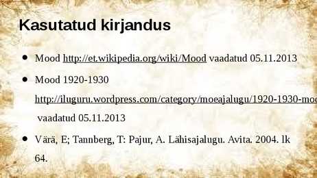 Mood 1920-1930 #6