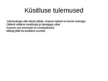 Seksuaalkasvatus #6