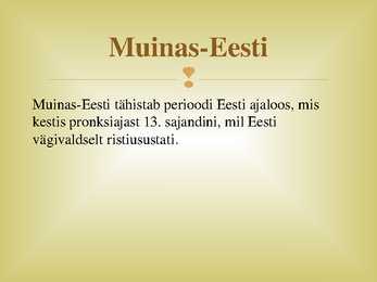 Eestlased enne ristisõdasid #2
