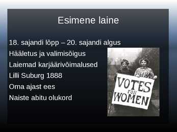 Ettekanne feminismist #2