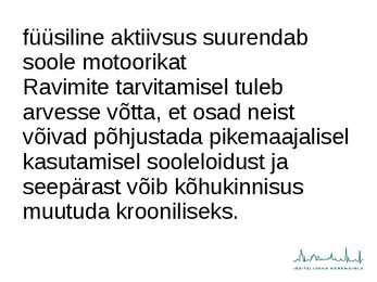 PATSIENDI TOITMINE JA RAVIMITE MANUSTAMINE #11