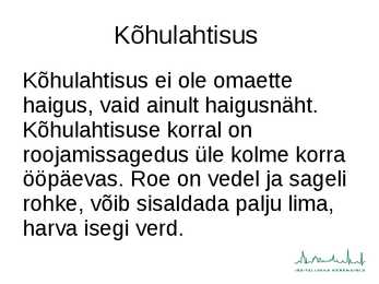 PATSIENDI TOITMINE JA RAVIMITE MANUSTAMINE #12