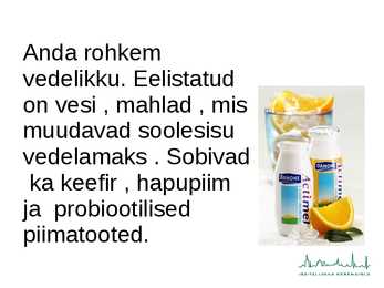 PATSIENDI TOITMINE JA RAVIMITE MANUSTAMINE #10