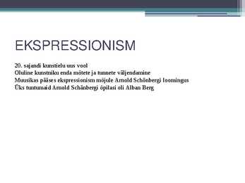 ALBAN BERG- muusika referaat #2
