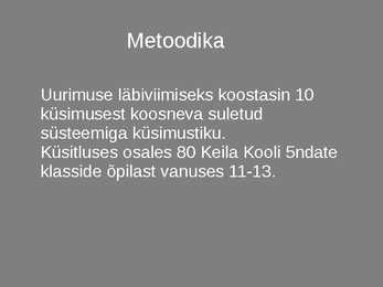 Interneti kasutamine 5ndate klasside õpilaste seasuurimustöö kaitsmine #3