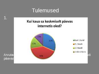 Interneti kasutamine 5ndate klasside õpilaste seasuurimustöö kaitsmine #4