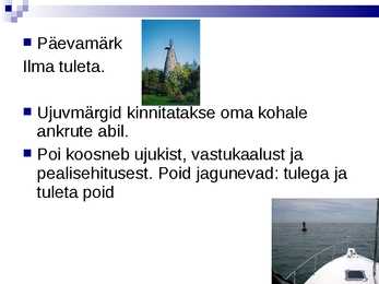 Laevajuhid- navigatsioon #84