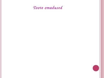 Toote esitlus #4
