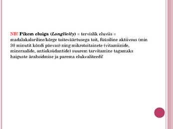 Toote esitlus #8