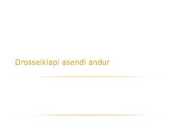 Drosselklapi asendi andur