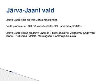 Järva-Jaani vald #2
