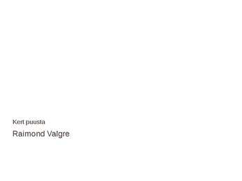 Raimond Valgre