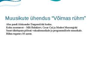 Vene muusika #5