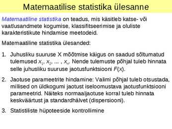 Punkthinnangud #2