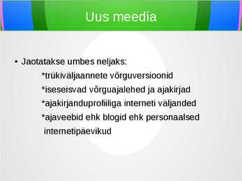 UUS meedia #3