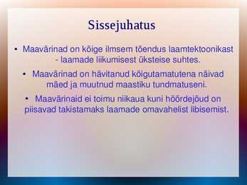 MAAVÄRINAD 2 #2