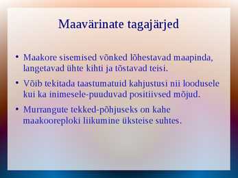 MAAVÄRINAD 2 #4