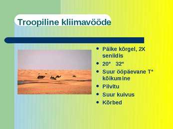 Kliimavöötmed #14