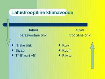 Kliimavöötmed #16