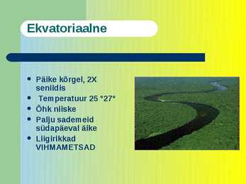 Kliimavöötmed #10