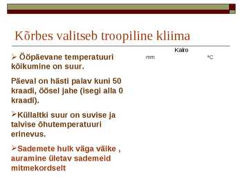 Kõrbed #6