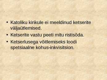 Keskaja usk ja kirik #19