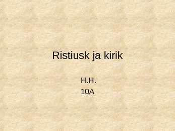 Keskaja usk ja kirik